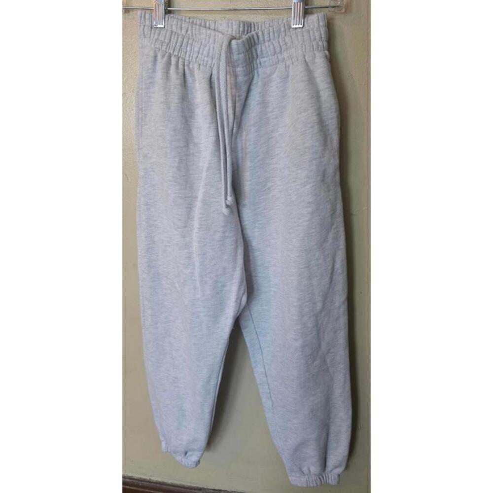 Garage Light Gray XS Sweatpants with Drawstring Waist